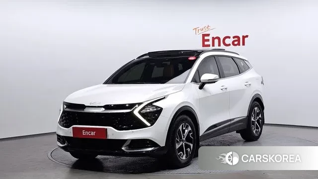 Kia Sportage 5th Generation Hybrid 2021 Белый из Кореи