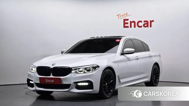 BMW 5 Series (G30) 2018 Белый из Кореи