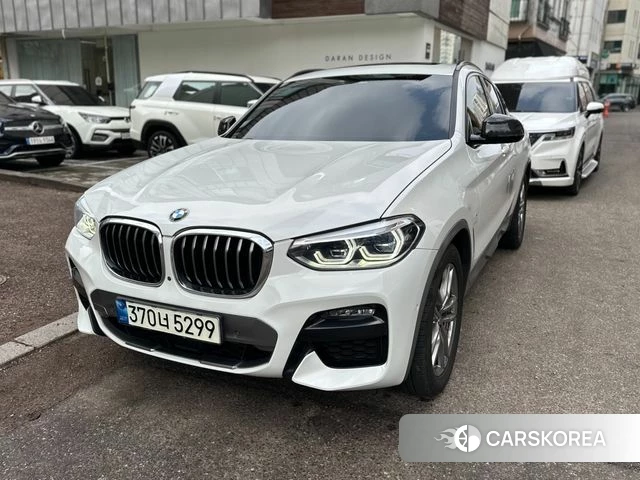 BMW X4 (G02) 2021 Белый из Кореи