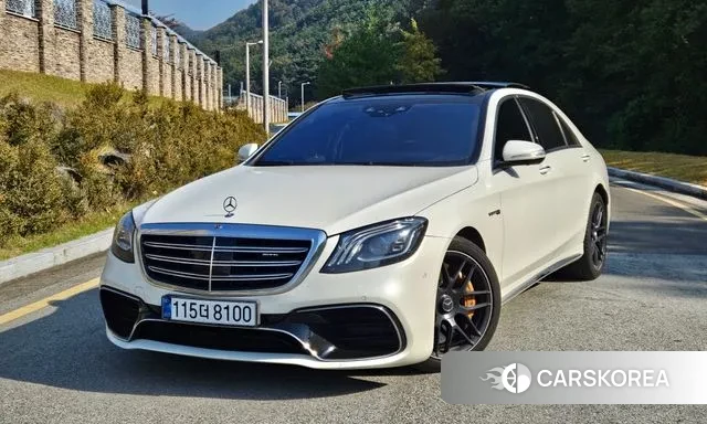 Mercedes-Benz S-Class W222 2018 Белый из Кореи