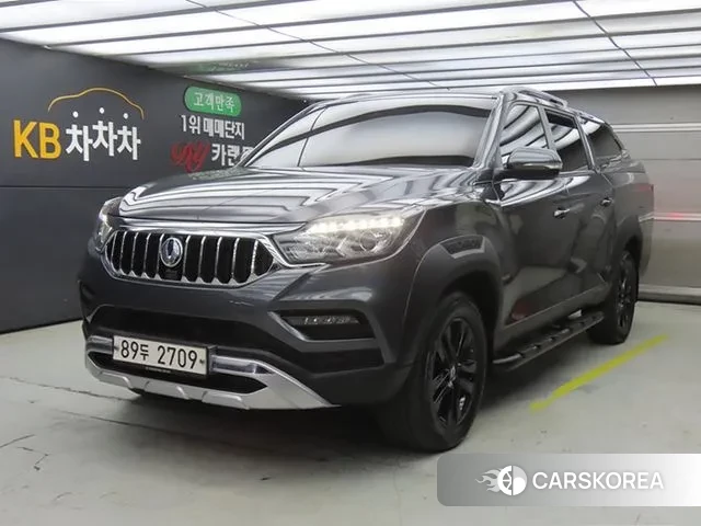 Ssangyong Rexton Sports Cannes 2020 Черный двухцветный из Кореи