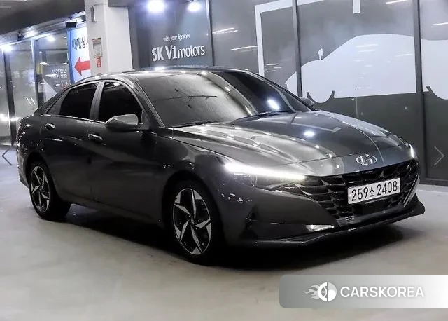Hyundai Avante (CN7) 2020 Серый из Кореи