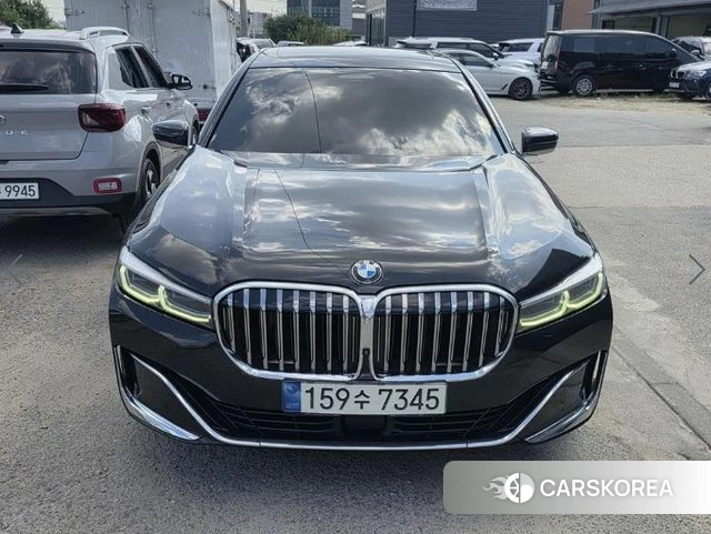BMW 7 Series (G11) 2021 Черный из Кореи