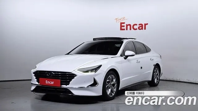 Hyundai Sonata (DN8) 2019 Белый из Кореи