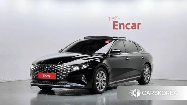 Hyundai The New Grandeur IG Hybrid 2022 Черный из Кореи