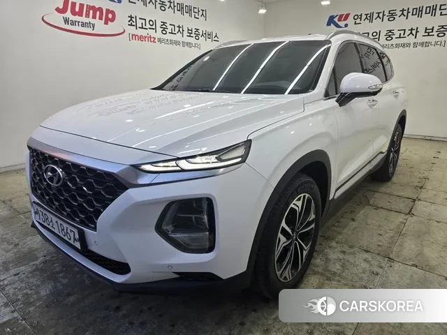 Hyundai Santa Fe TM 2019 Белый из Кореи