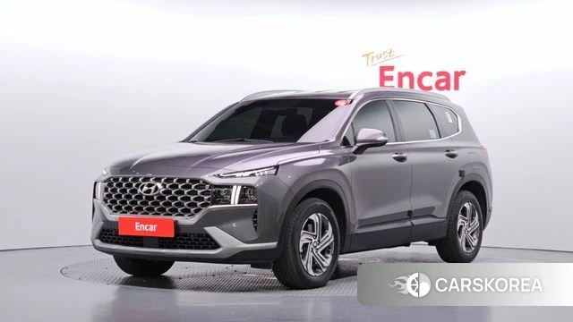 Hyundai The New Santa Fe 2022 Серый из Кореи