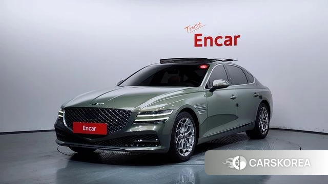 Genesis G80 (RG3) 2020 Светло-зеленый из Кореи