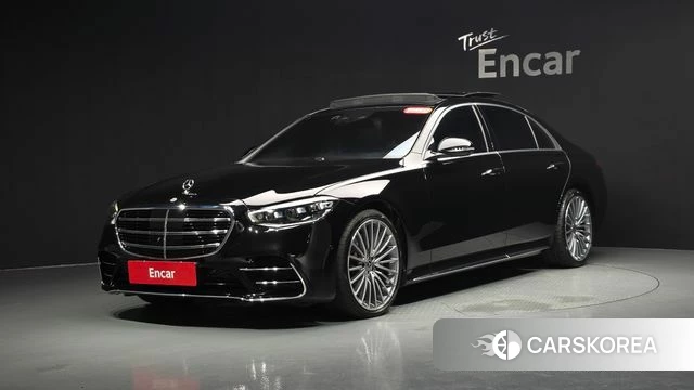 Mercedes-Benz S-Class W223 2024 Черный из Кореи