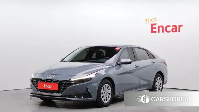 Hyundai Avante (CN7) 2022 Серебристо-серый из Кореи