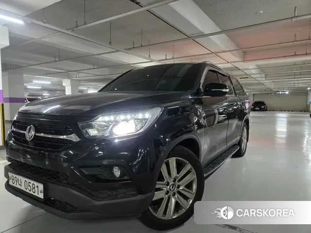 Ssangyong Rexton Sports 2018 Черный из Кореи