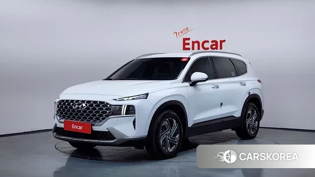 Hyundai The New Santa Fe 2021 Белый из Кореи