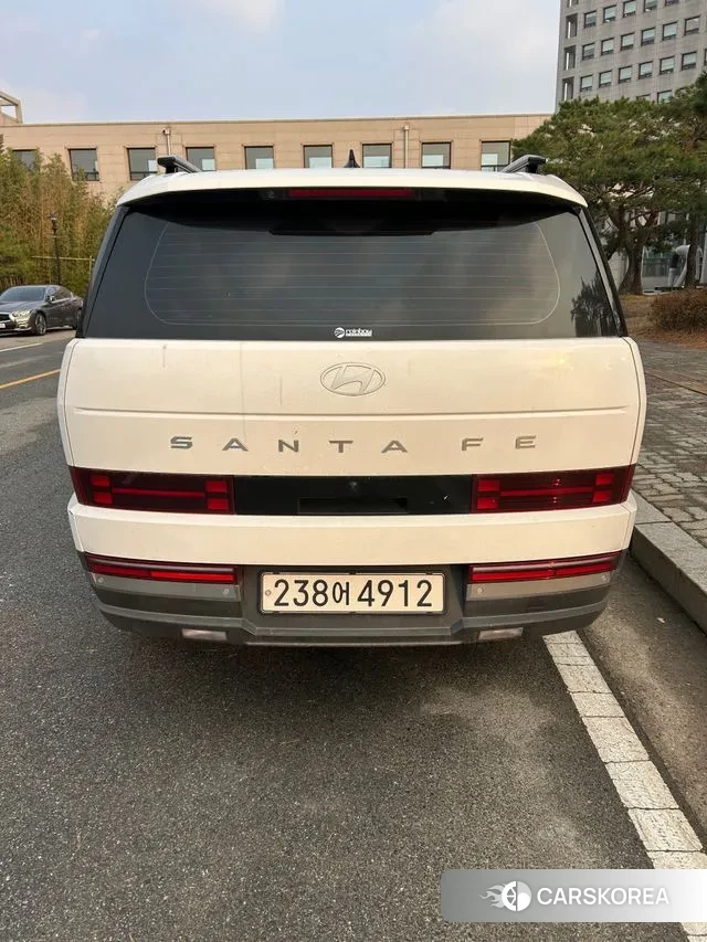 Hyundai Santa Fe (MX5) 2024 Белый из Кореи