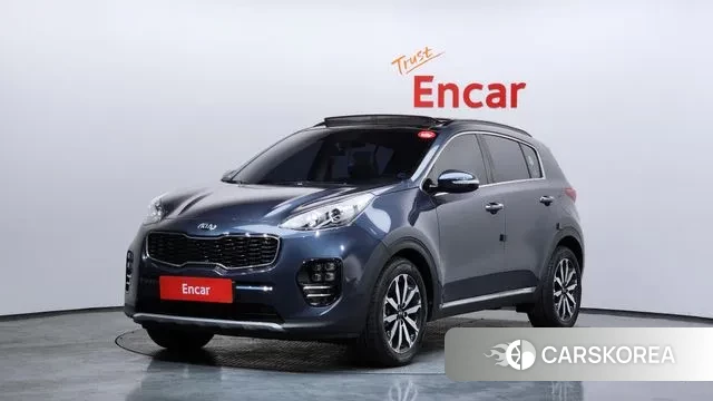 Kia Sportage 4th Generation 2018 Синий из Кореи