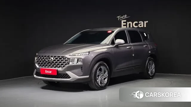 Hyundai The New Santa Fe 2022 Серый из Кореи