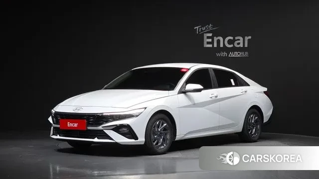 Hyundai The New Avante (CN7) 2024 Белый из Кореи