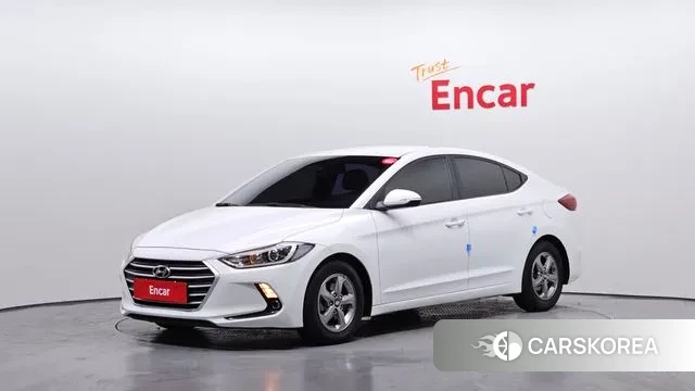 Hyundai Avante AD 2018 Белый из Кореи