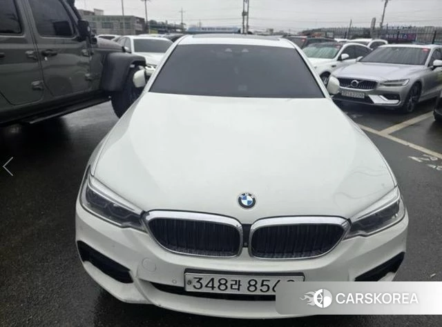 BMW 5 Series (G30) 2019 Белый из Кореи