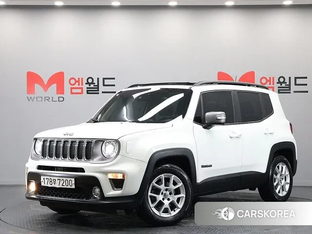 Jeep Renegade 2019 Белый из Кореи