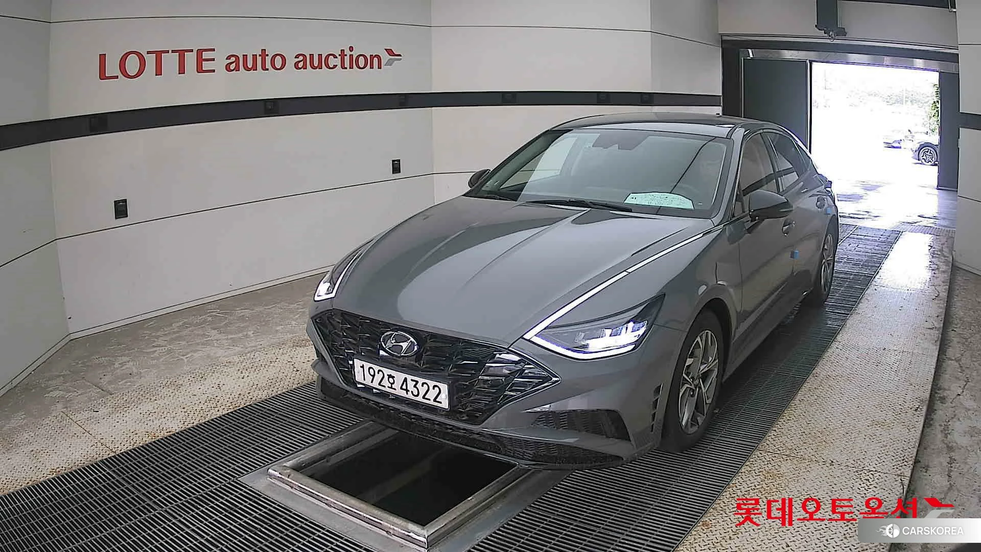 Hyundai Sonata 2022 Hampton Grey Metallic из Кореи