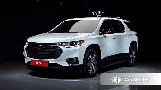 Chevrolet (GM Daewoo) Traverse 2020 Белый из Кореи