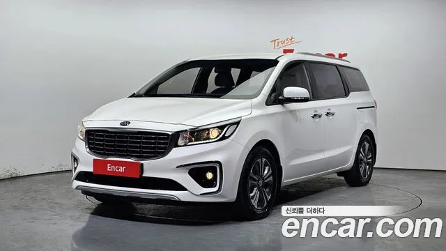 Kia The New Carnival 2019 Белый из Кореи