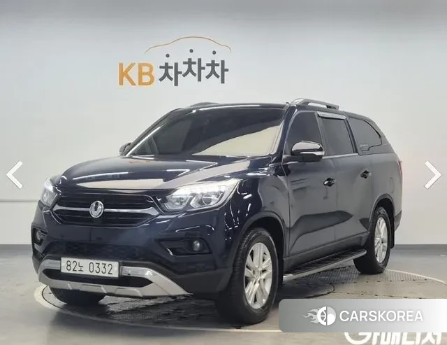 Ssangyong Rexton Sports 2018 Синий из Кореи