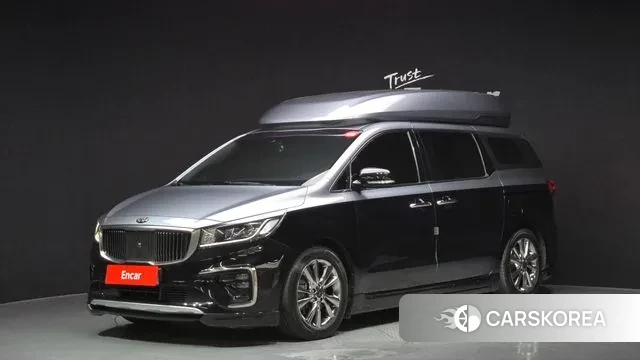 Kia The New Carnival 2019 Черный из Кореи