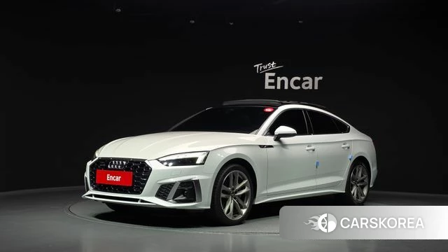 Audi A5 (F5) 2020 Белый из Кореи