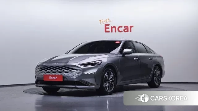 Kia K8 Hybrid 2022 Серебристо-серый из Кореи