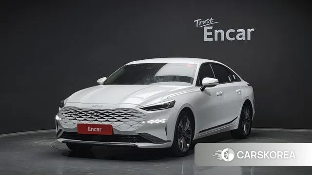 Kia K8 Hybrid 2024 Белый из Кореи