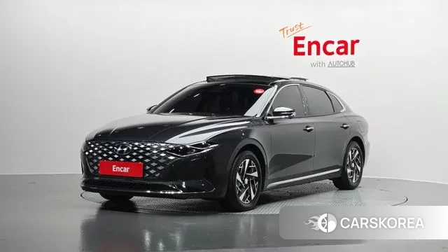 Hyundai The New Grandeur IG Hybrid 2021 Серый из Кореи