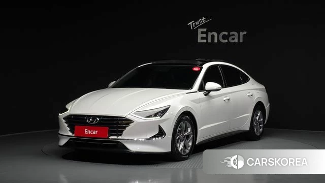Hyundai Sonata (DN8) 2019 Белый из Кореи