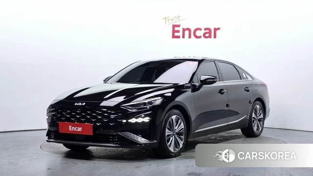 Kia K8 Hybrid 2023 Черный из Кореи