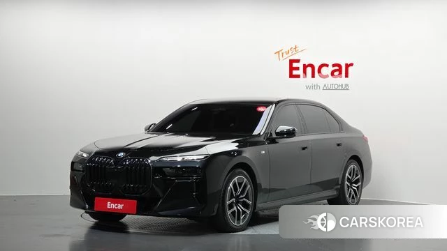 BMW 7 Series (G70) 2025 Черный из Кореи