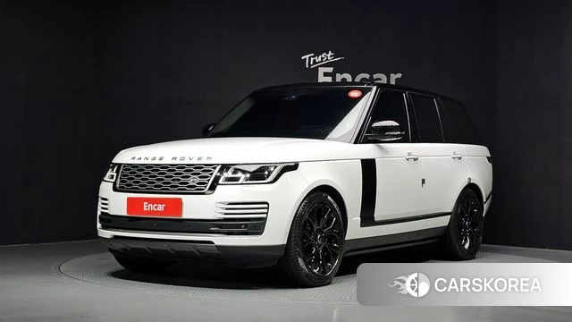 Land Rover Range Rover 4th Generation 2021 Белый из Кореи
