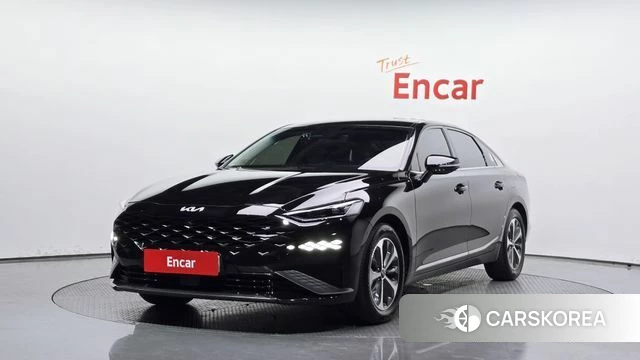 Kia K8 Hybrid 2022 Черный из Кореи