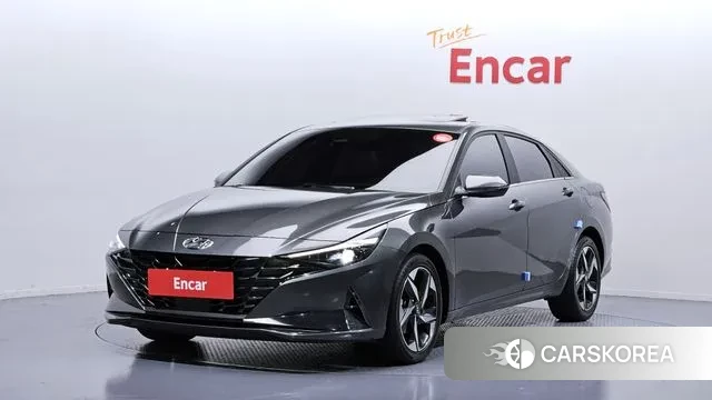 Hyundai Avante (CN7) 2021 Серый из Кореи