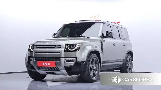 Land Rover Defender (L663) 2024 Светло-зеленый из Кореи