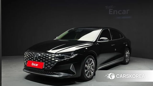 Hyundai The New Grandeur IG Hybrid 2021 Черный из Кореи