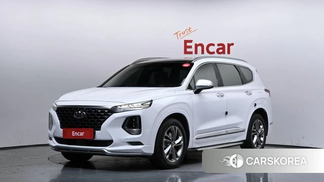 Hyundai Santa Fe TM 2018 Белый из Кореи