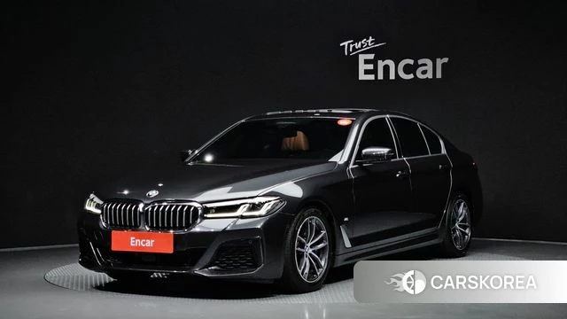 BMW 5 Series (G30) 2022 Серый из Кореи