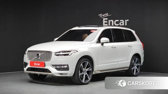 Volvo XC90 second Generation 2019 Белый из Кореи