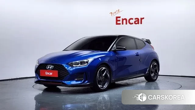 Hyundai Veloster (JS) 2018 Синий из Кореи