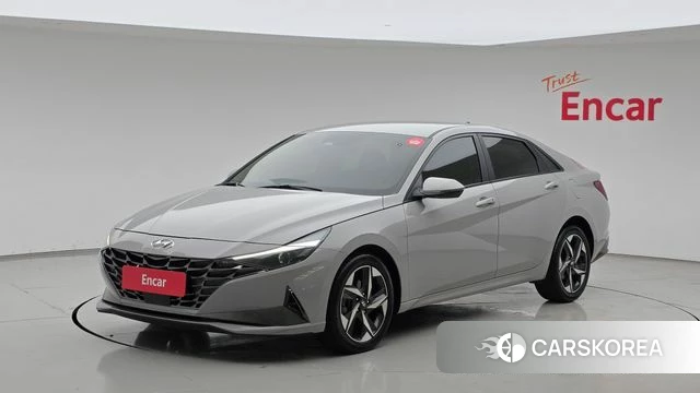 Hyundai Avante (CN7) 2020 Серебристо-серый из Кореи