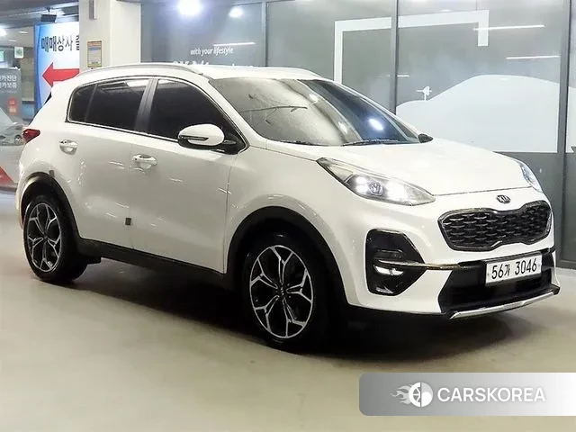 Kia Sportage The Bold 2018 Белый из Кореи