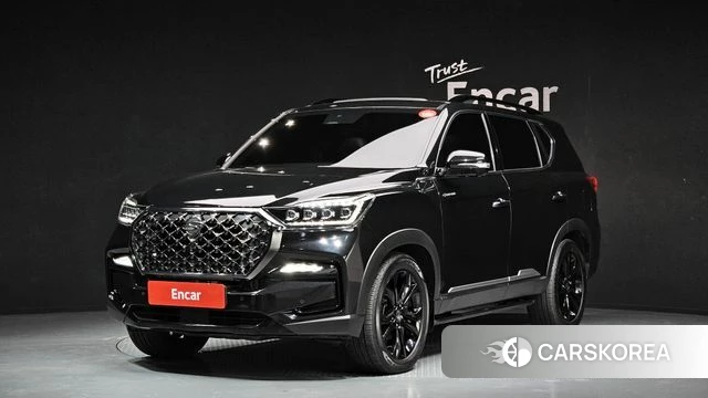 Ssangyong All New Rexton 2021 Черный из Кореи
