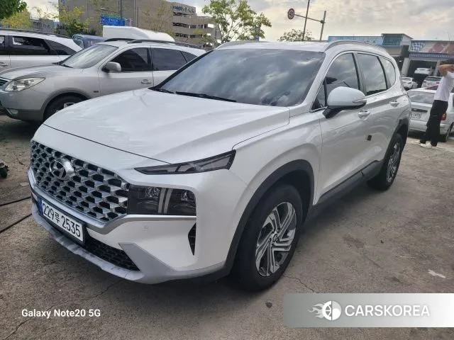 Hyundai The New Santa Fe 2021 Белый из Кореи