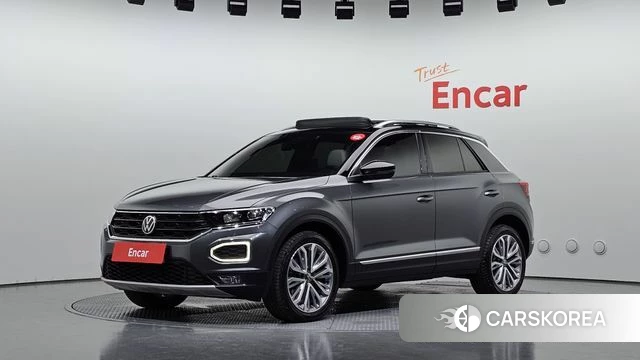 Volkswagen T-Roc 2022 Серый из Кореи