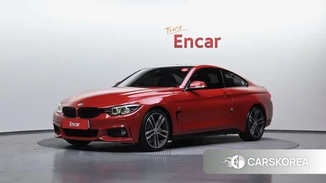 BMW 4 Series (F32) 2018 Красный из Кореи